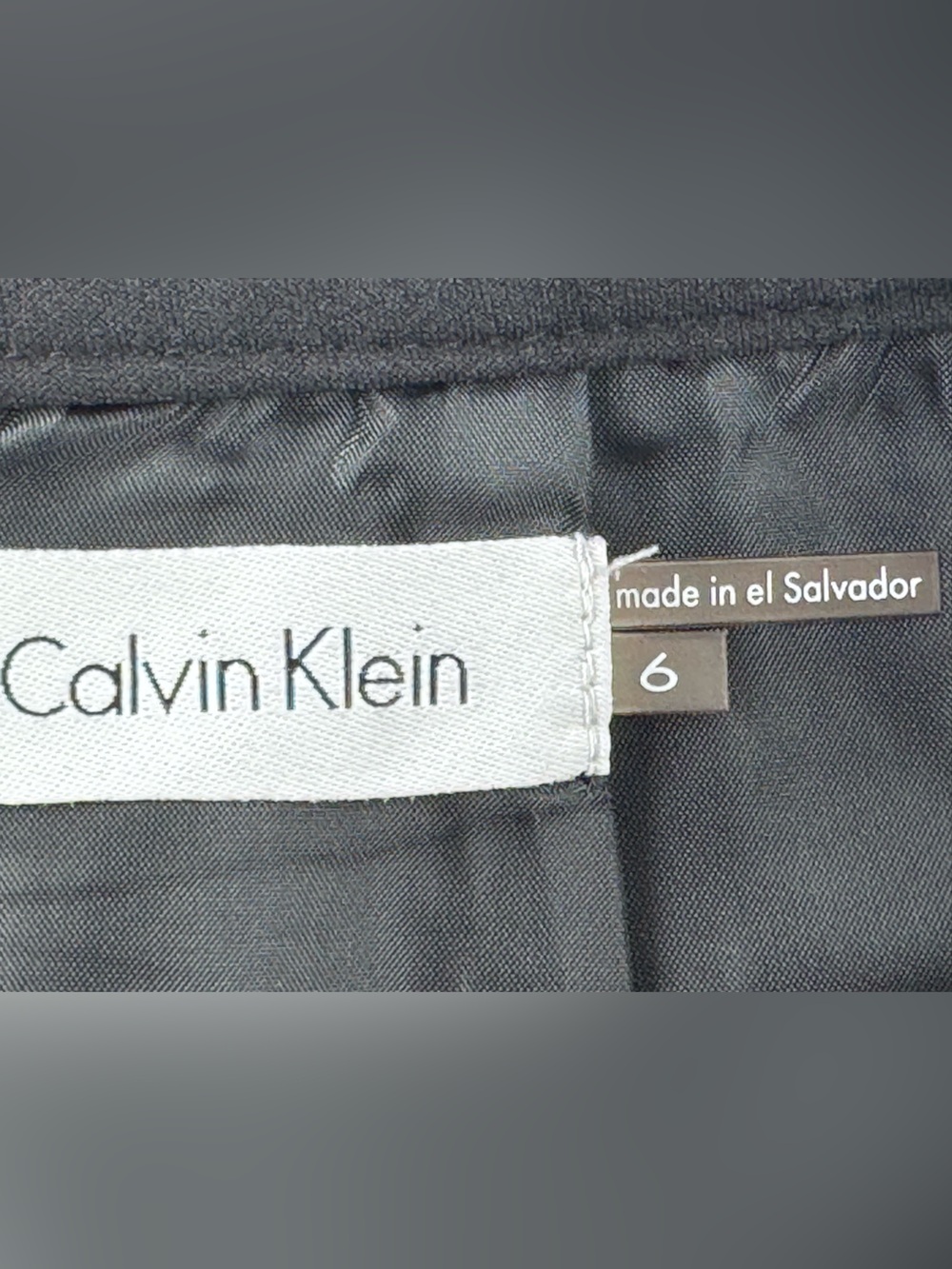 Calvin Klein Black Bodycon Midi Pencil Skirt - Picture 2 of 8